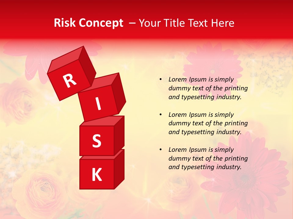 Natural Stars Blur PowerPoint Template