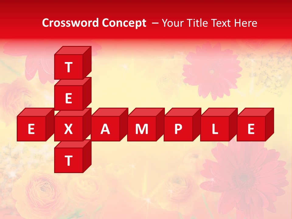 Natural Stars Blur PowerPoint Template
