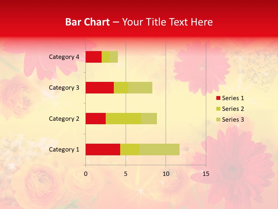 Natural Stars Blur PowerPoint Template