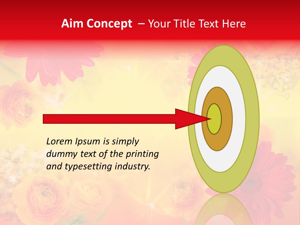 Natural Stars Blur PowerPoint Template