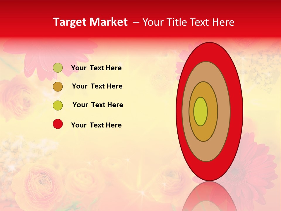 Natural Stars Blur PowerPoint Template