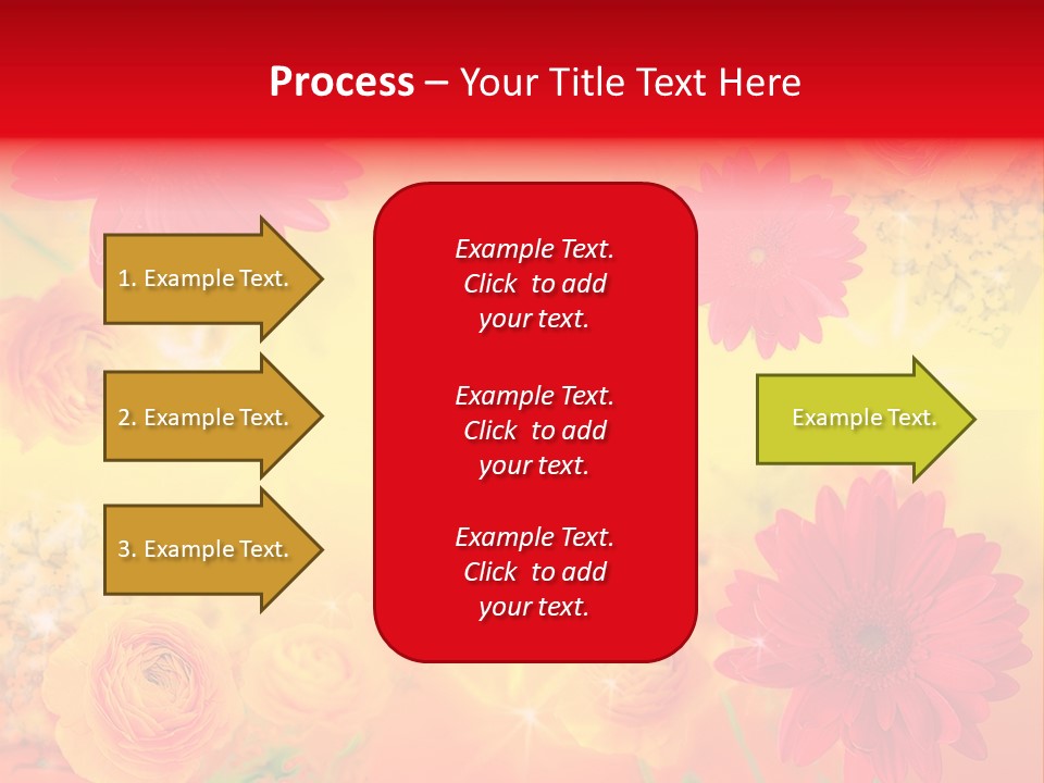 Natural Stars Blur PowerPoint Template