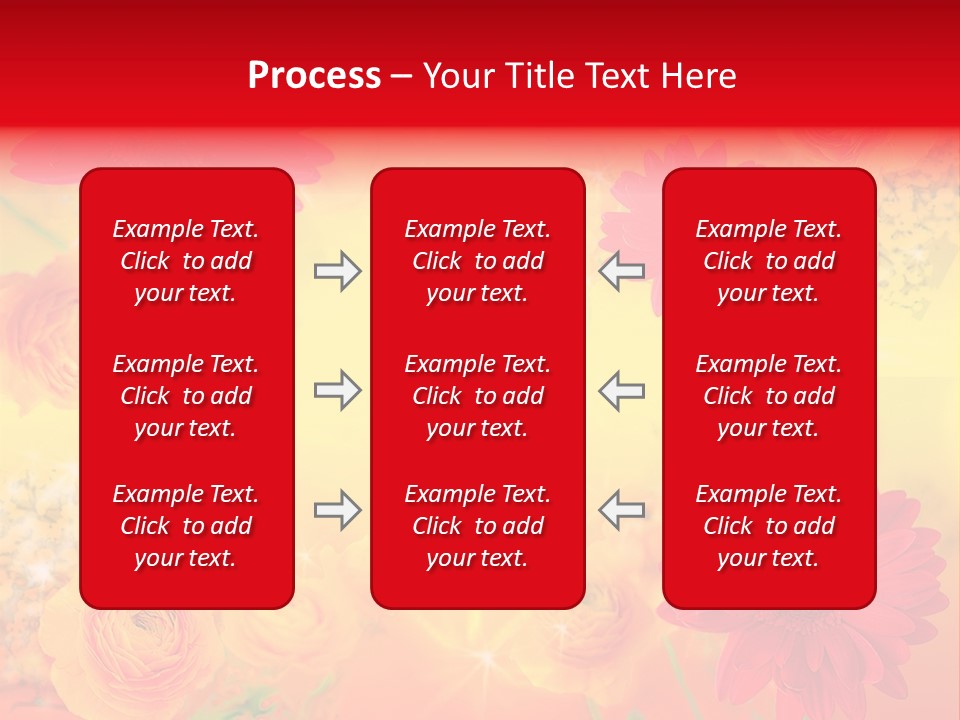 Natural Stars Blur PowerPoint Template