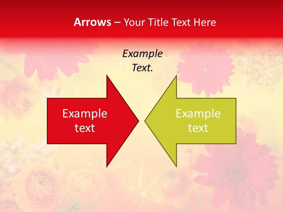 Natural Stars Blur PowerPoint Template