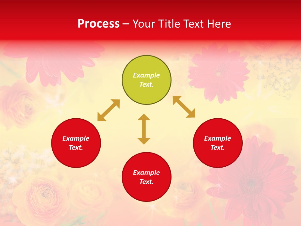 Natural Stars Blur PowerPoint Template