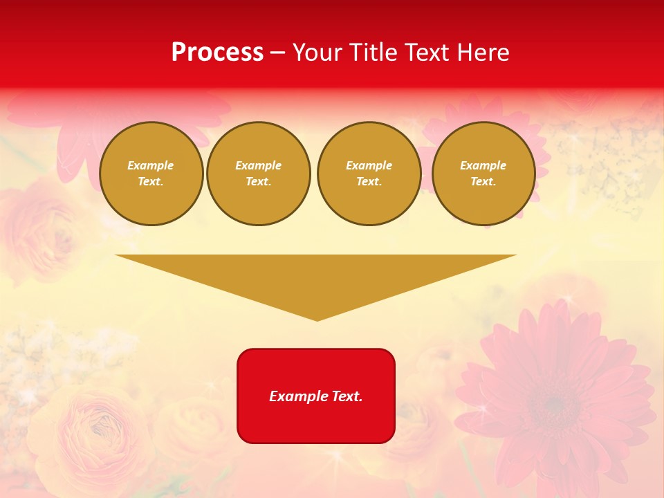 Natural Stars Blur PowerPoint Template