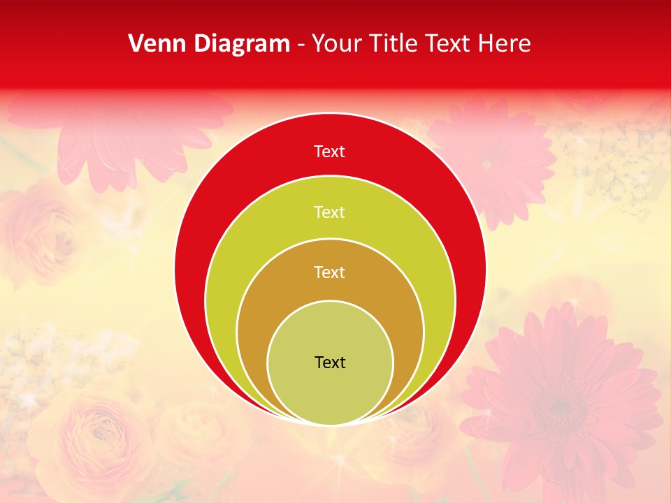 Natural Stars Blur PowerPoint Template