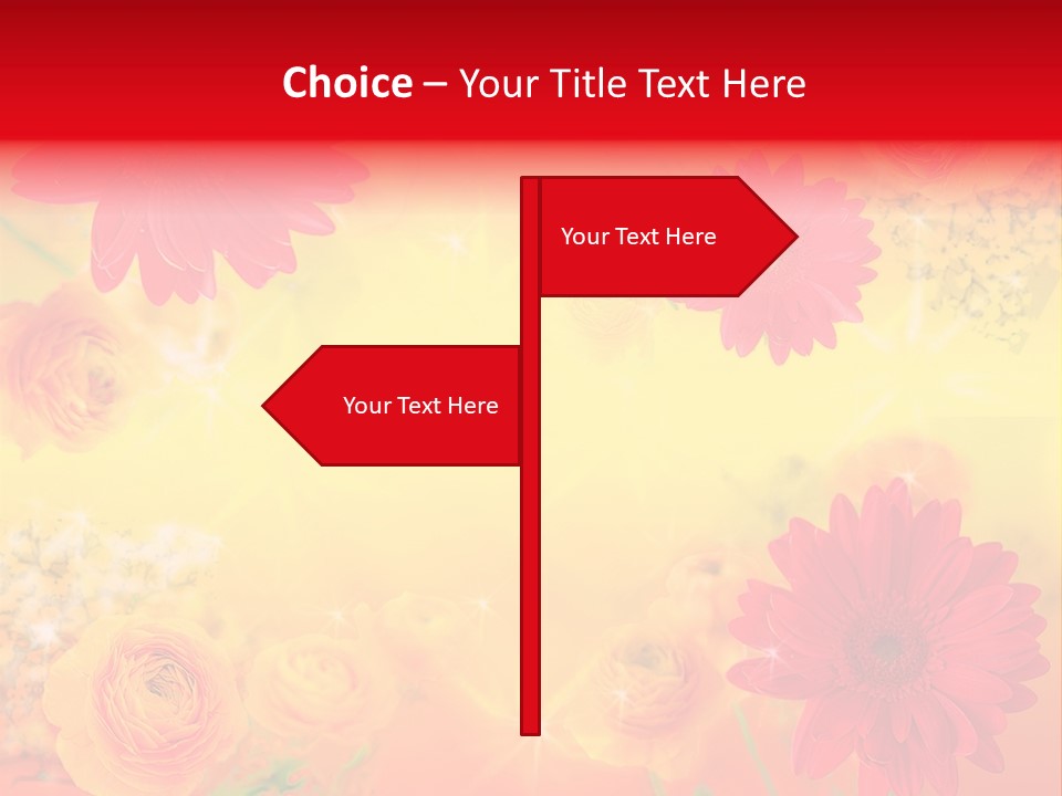 Natural Stars Blur PowerPoint Template