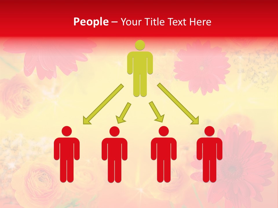 Natural Stars Blur PowerPoint Template