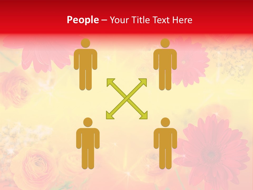 Natural Stars Blur PowerPoint Template