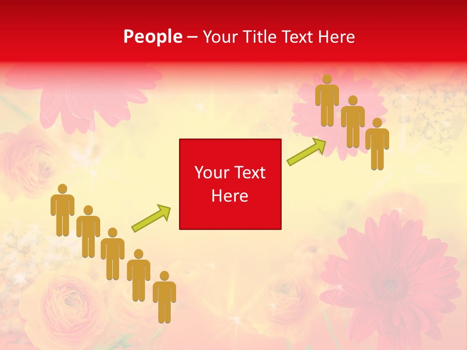 Natural Stars Blur PowerPoint Template