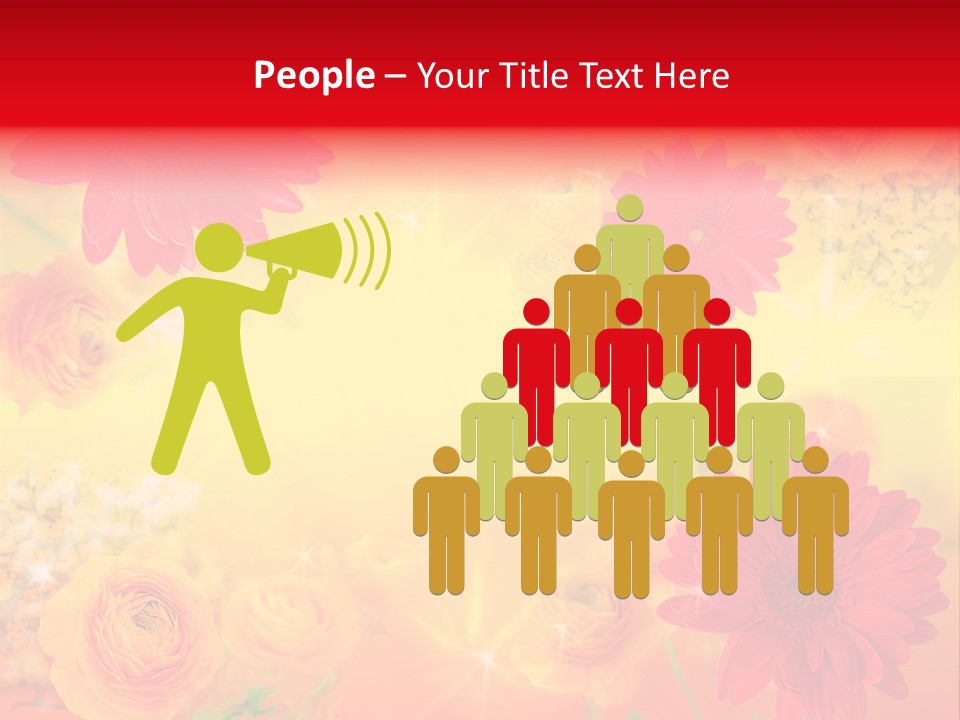 Natural Stars Blur PowerPoint Template