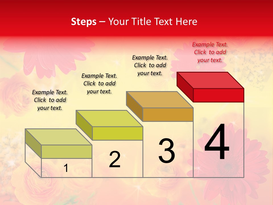 Natural Stars Blur PowerPoint Template