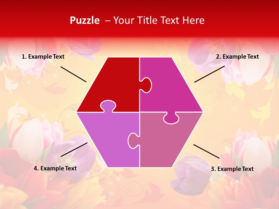 Flower Abstract Fancy PowerPoint Template