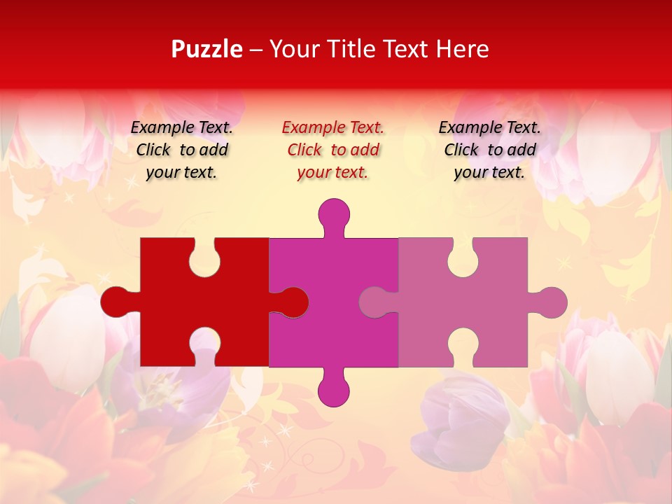 Flower Abstract Fancy PowerPoint Template