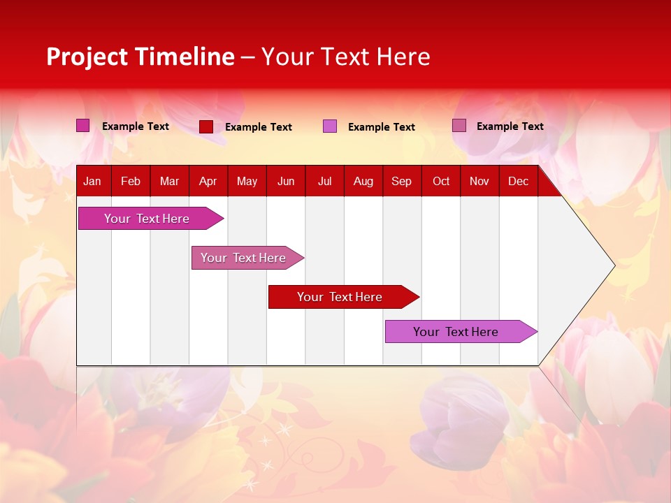 Flower Abstract Fancy PowerPoint Template