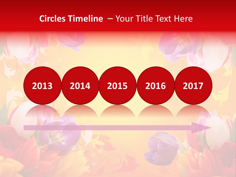 Flower Abstract Fancy PowerPoint Template