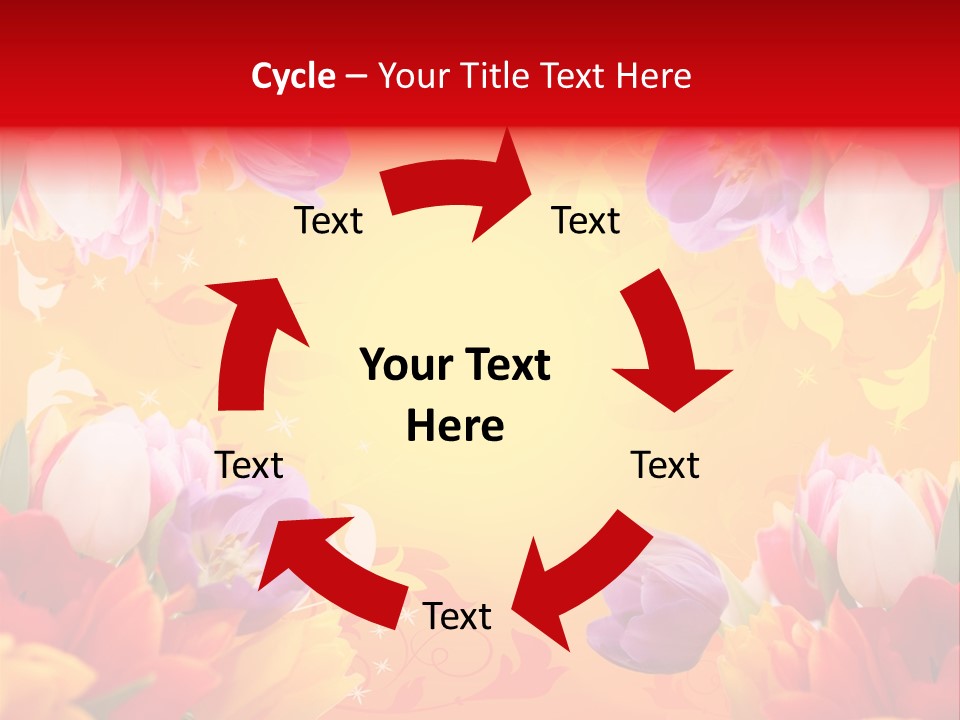 Flower Abstract Fancy PowerPoint Template