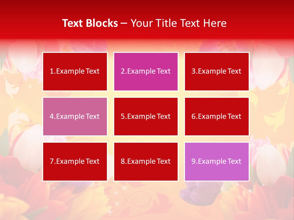 Flower Abstract Fancy PowerPoint Template