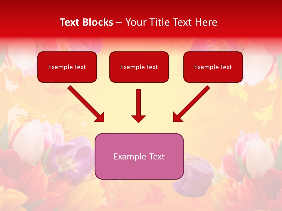 Flower Abstract Fancy PowerPoint Template