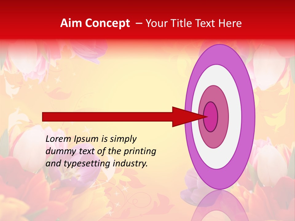 Flower Abstract Fancy PowerPoint Template