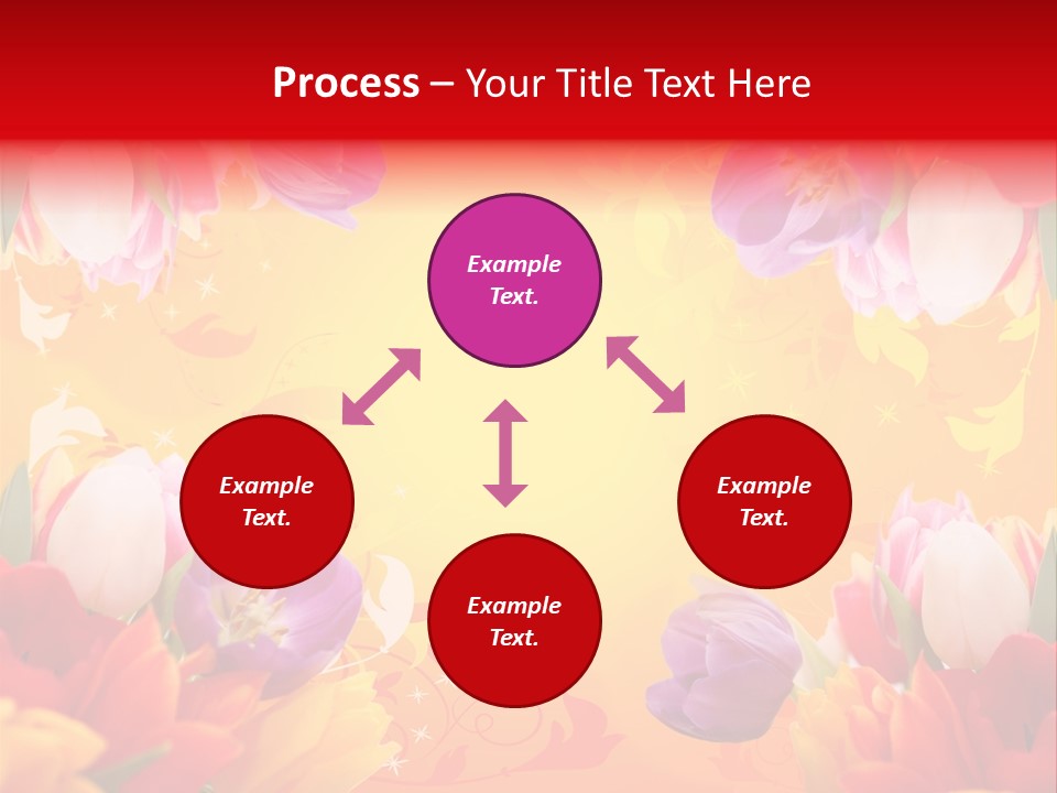 Flower Abstract Fancy PowerPoint Template