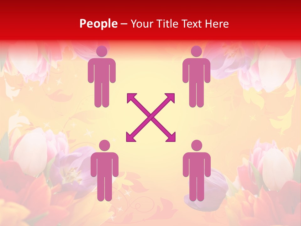 Flower Abstract Fancy PowerPoint Template