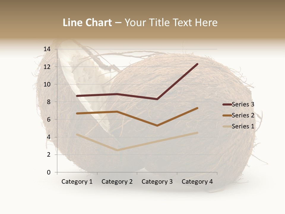 Coconut Palm Nut PowerPoint Template