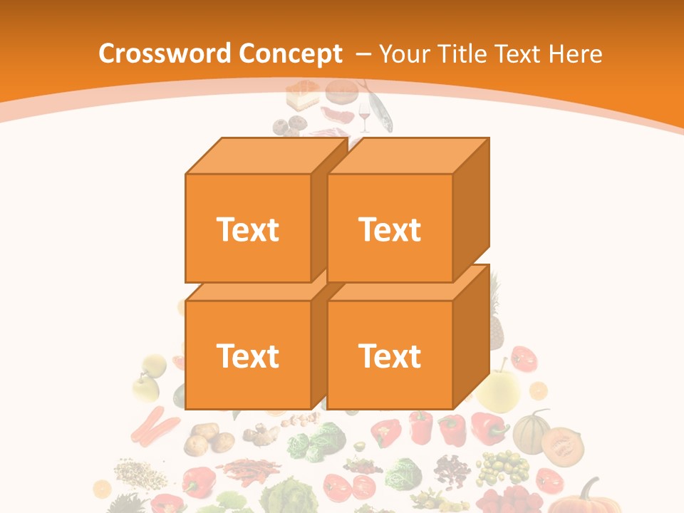 Beans Fisch Pepperoni PowerPoint Template