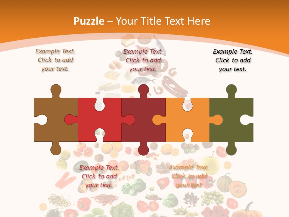 Beans Fisch Pepperoni PowerPoint Template