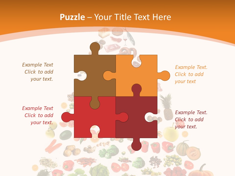 Beans Fisch Pepperoni PowerPoint Template