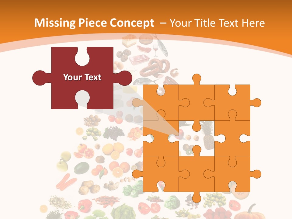 Beans Fisch Pepperoni PowerPoint Template