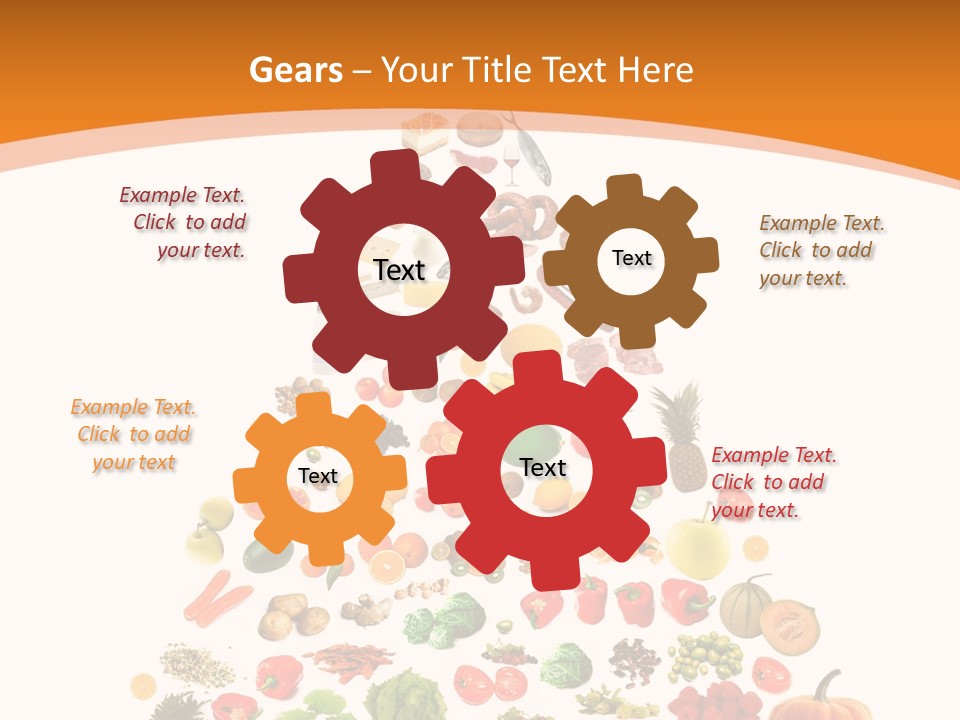 Beans Fisch Pepperoni PowerPoint Template