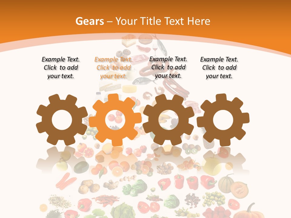 Beans Fisch Pepperoni PowerPoint Template