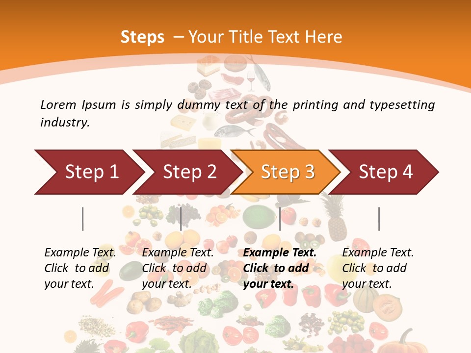 Beans Fisch Pepperoni PowerPoint Template
