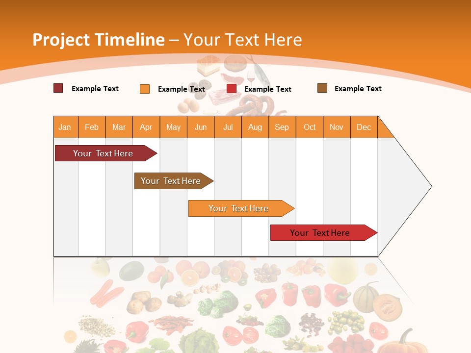 Beans Fisch Pepperoni PowerPoint Template