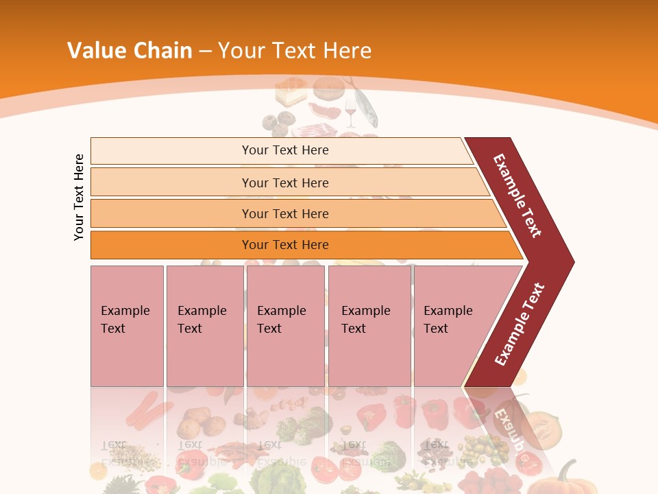 Beans Fisch Pepperoni PowerPoint Template