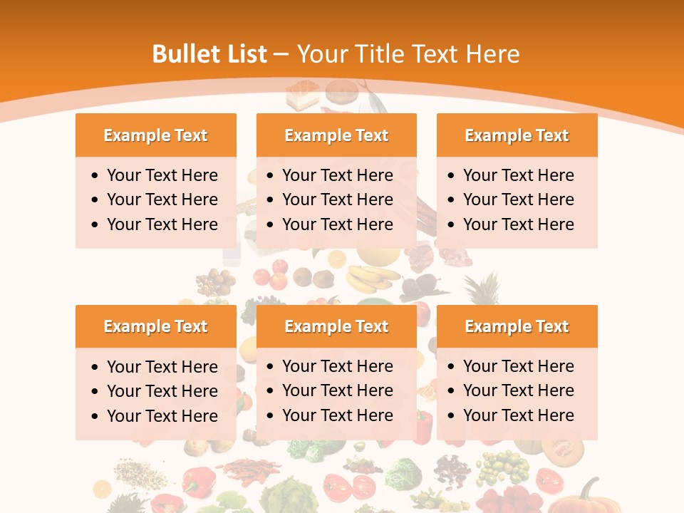 Beans Fisch Pepperoni PowerPoint Template