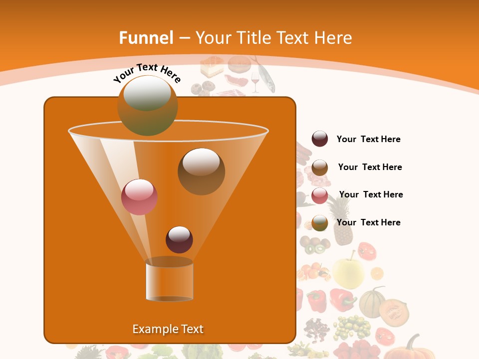 Beans Fisch Pepperoni PowerPoint Template