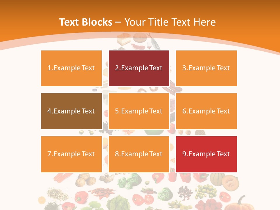 Beans Fisch Pepperoni PowerPoint Template