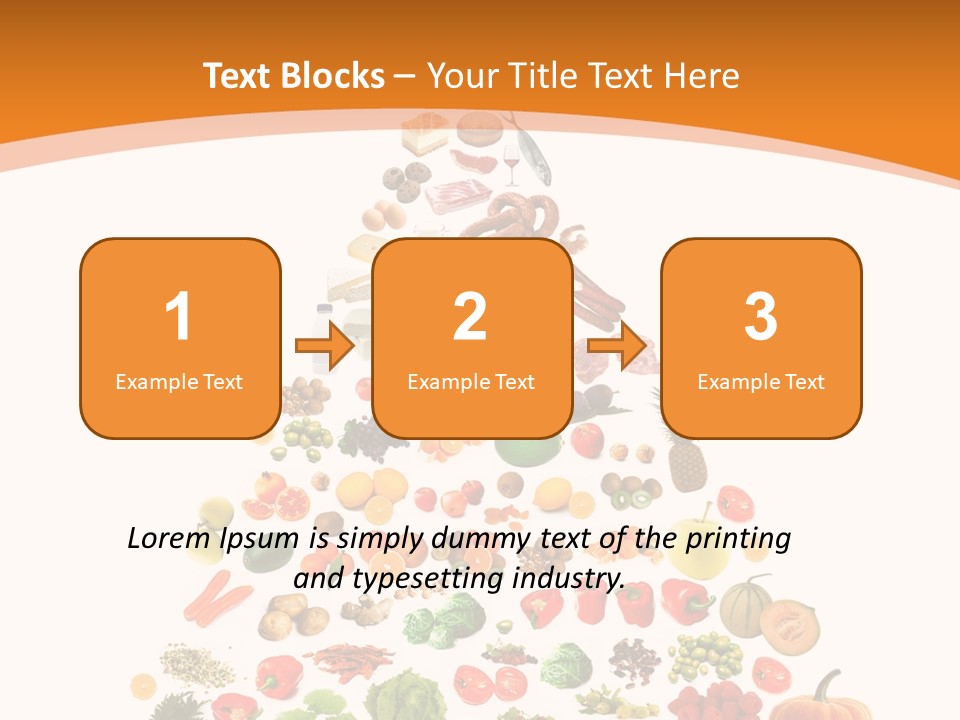 Beans Fisch Pepperoni PowerPoint Template
