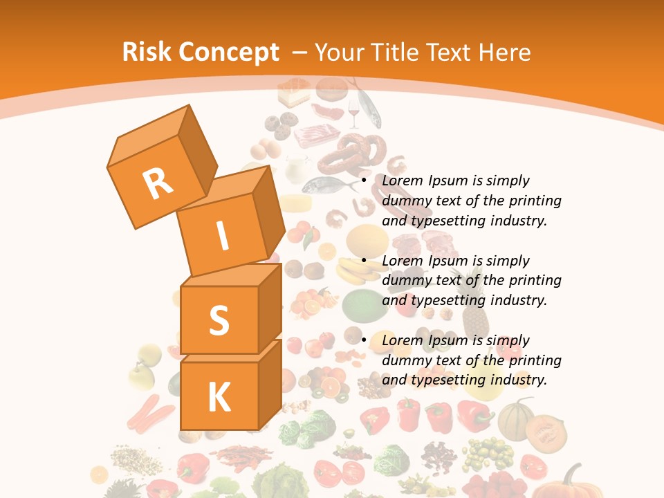 Beans Fisch Pepperoni PowerPoint Template