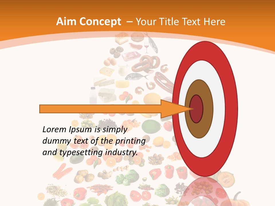 Beans Fisch Pepperoni PowerPoint Template