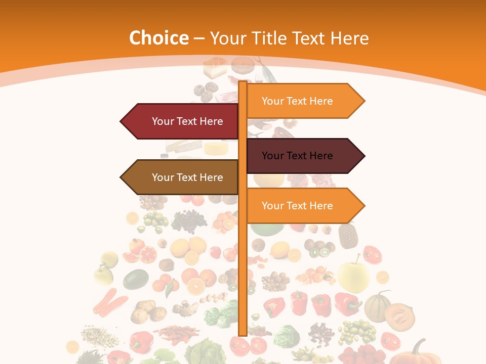 Beans Fisch Pepperoni PowerPoint Template