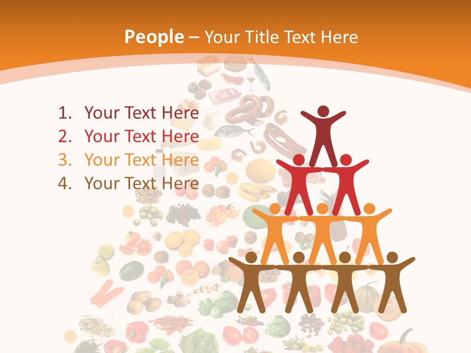 Beans Fisch Pepperoni PowerPoint Template