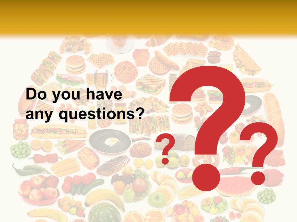 Pyramiden Calories Corn PowerPoint Template