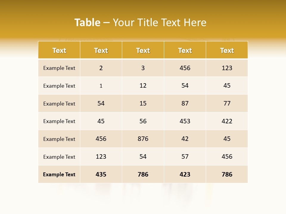 Lebensstil Organisch Calories PowerPoint Template