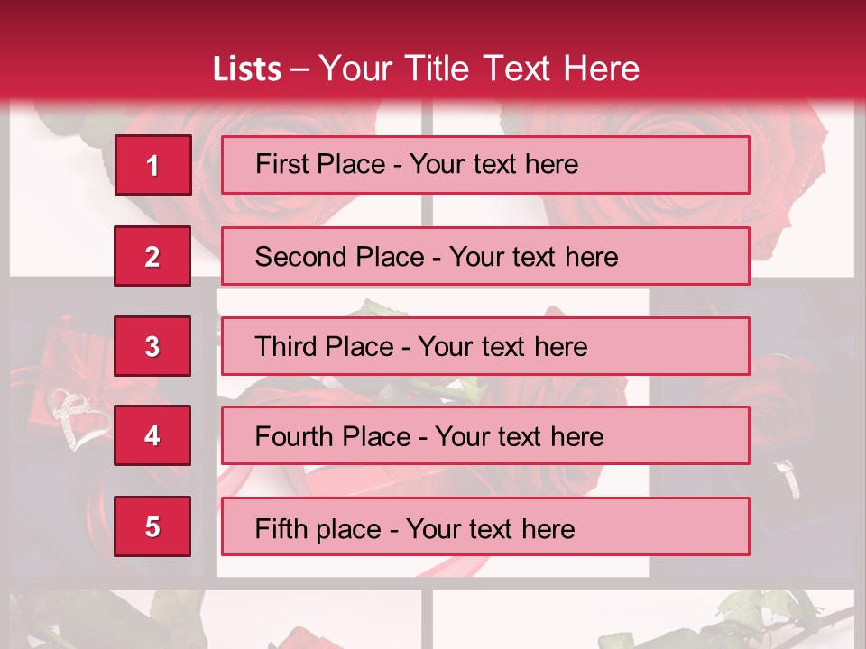 Fidanzamento Pacchetto Ricorrenza PowerPoint Template