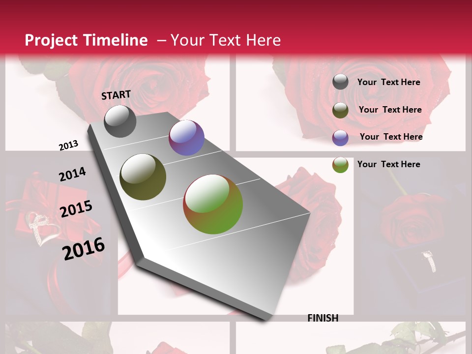 Fidanzamento Pacchetto Ricorrenza PowerPoint Template