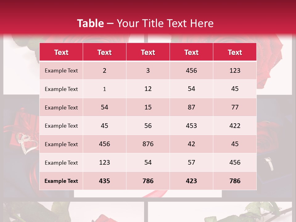Fidanzamento Pacchetto Ricorrenza PowerPoint Template